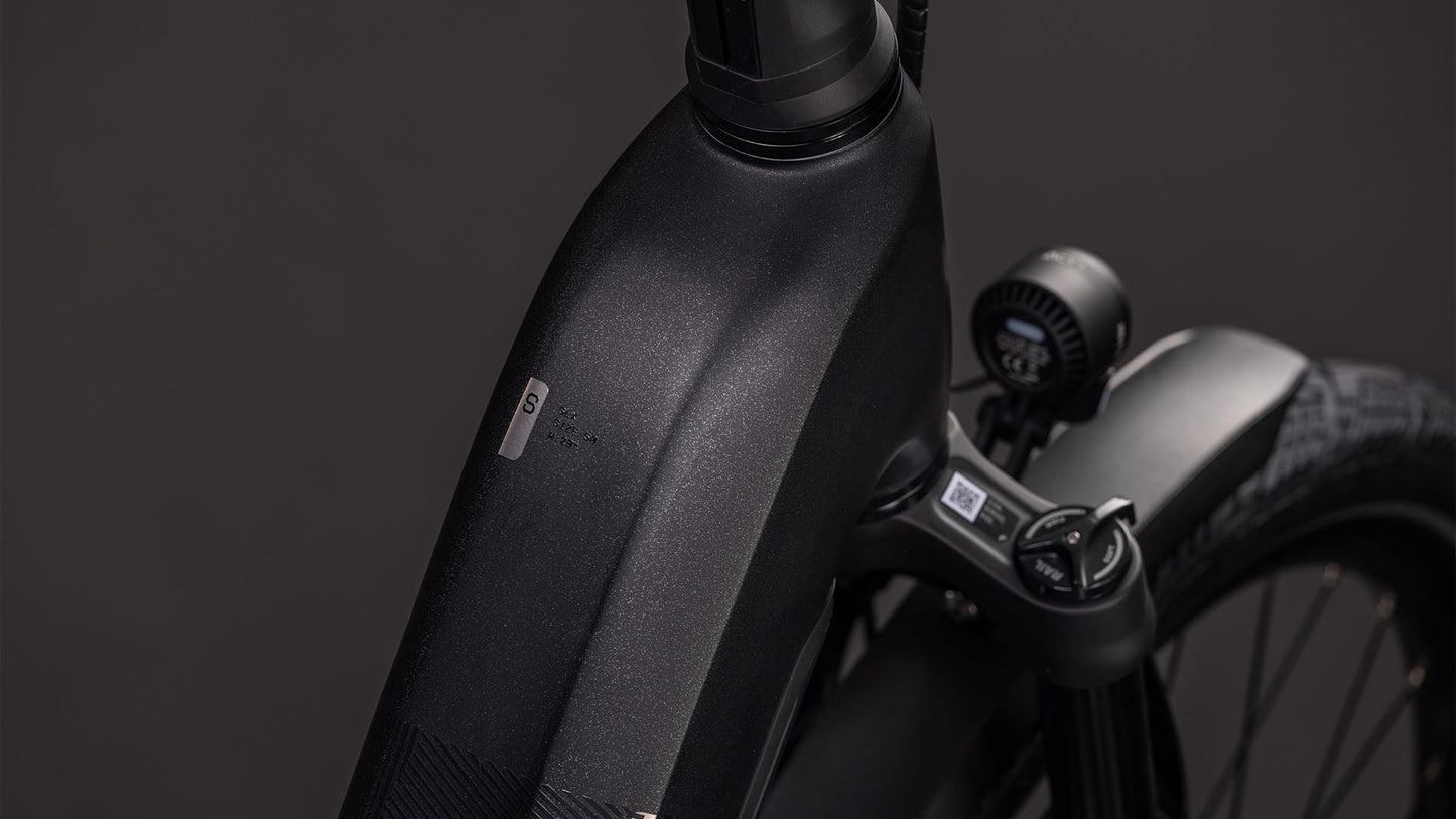 Produktbild: Cube Kathmandu Hybrid SLX 800 silverdust´n´chrome, Detailaufnahme 01