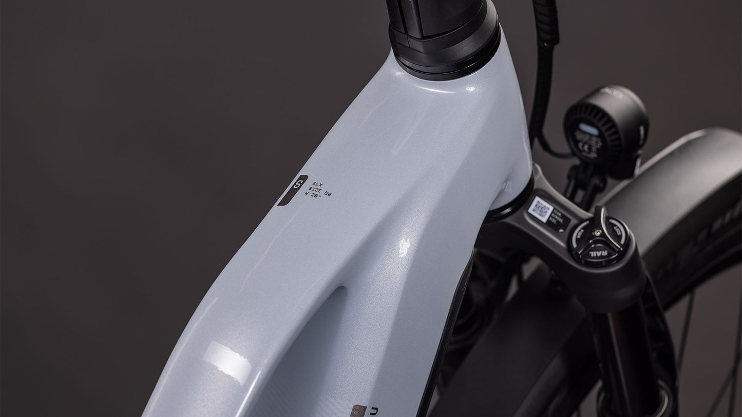 Produktbild: Cube Kathmandu Hybrid SLX 800 foggrey´n´grey, Detailaufnahme 01