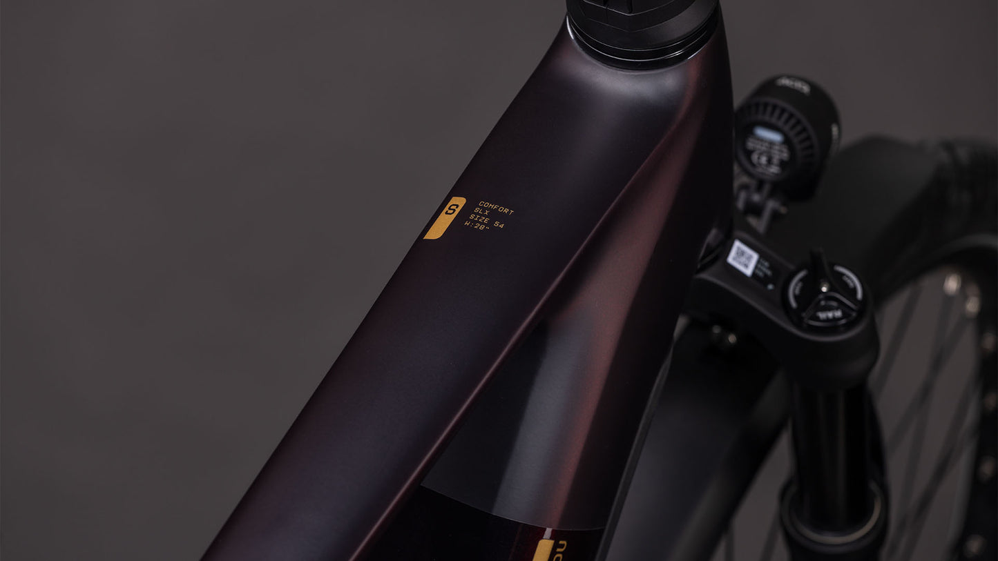 Produktbild: Cube Kathmandu Hybrid Comfort SLX 800 solareclipse´n´gold, Detailaufnahme 01