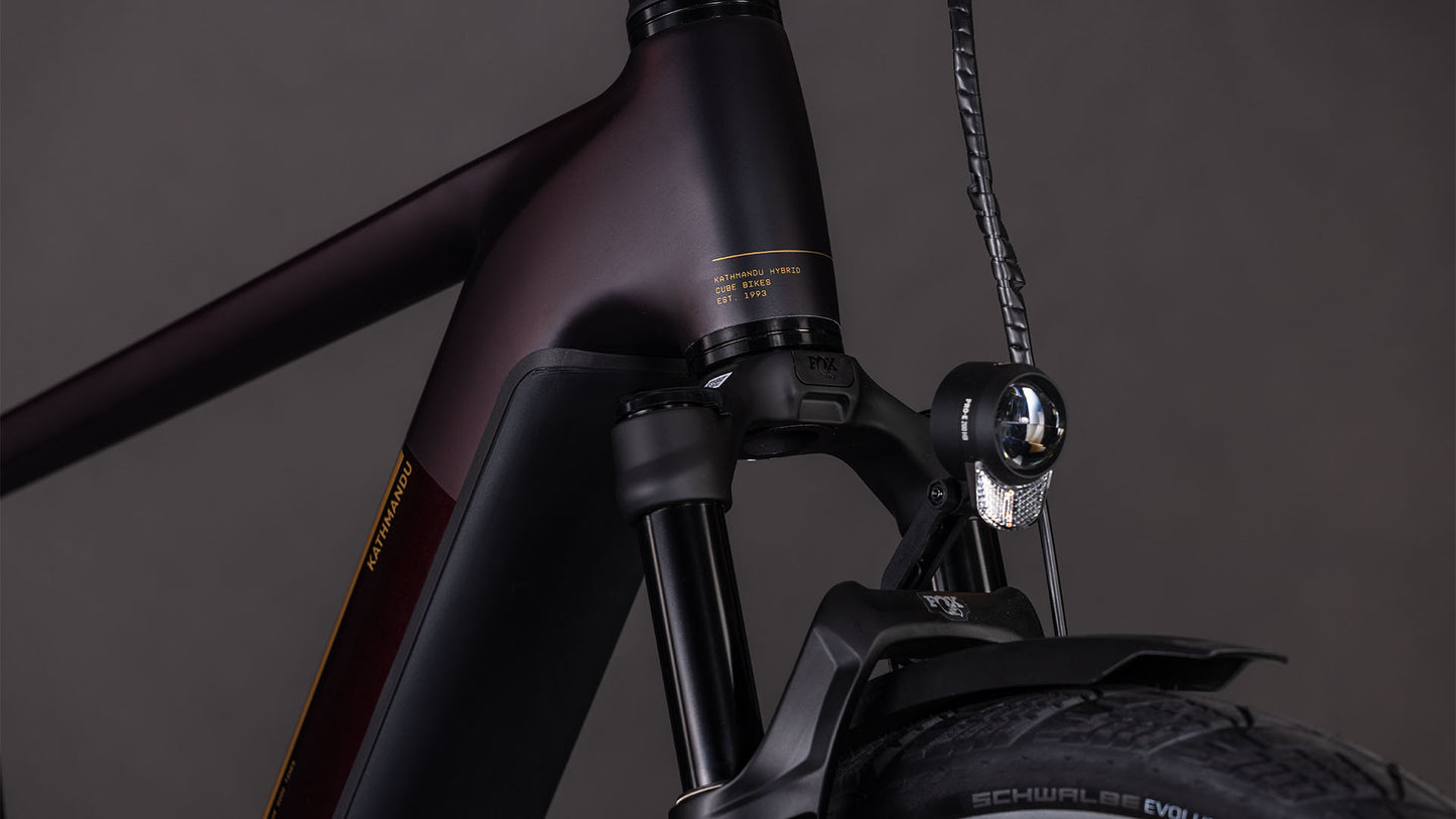Produktbild: Cube Kathmandu Hybrid Comfort SLX 800 solareclipse´n´gold, Detailaufnahme 05