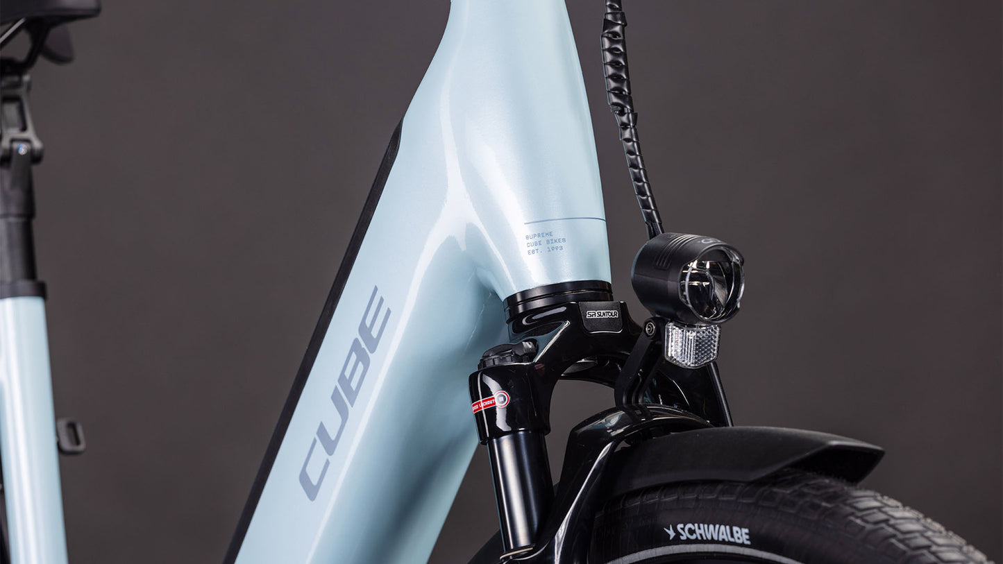 Produktbild: Cube Supreme RT Hybrid Deluxe EX 600 airygreen´n´prism, Detailaufnahme 05
