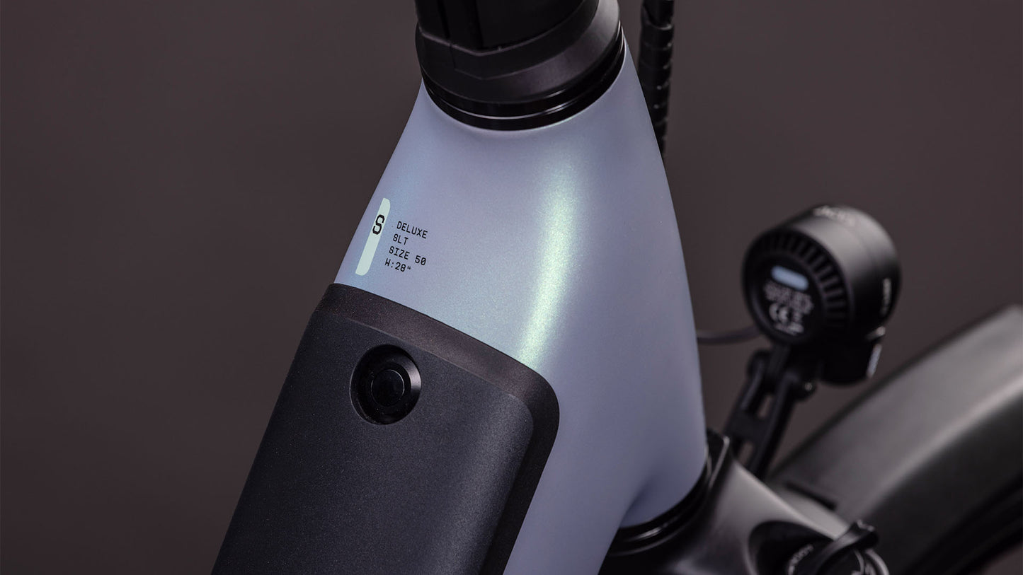 Produktbild: Cube Supreme Hybrid Deluxe SLX 600 seagrey´n´black, Detailaufnahme 01