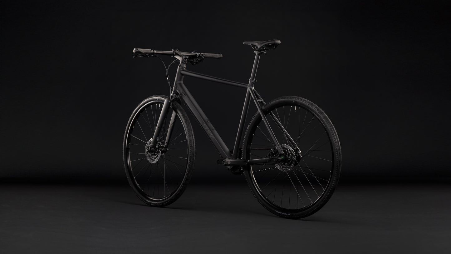 Cube Nulane Deluxe EXC grey´n´chrome 2027