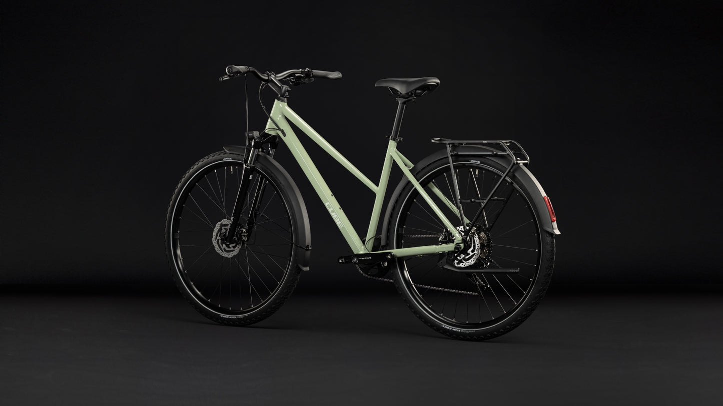 Cube Nature ONE FE almondgreen´green Trapeze 2027