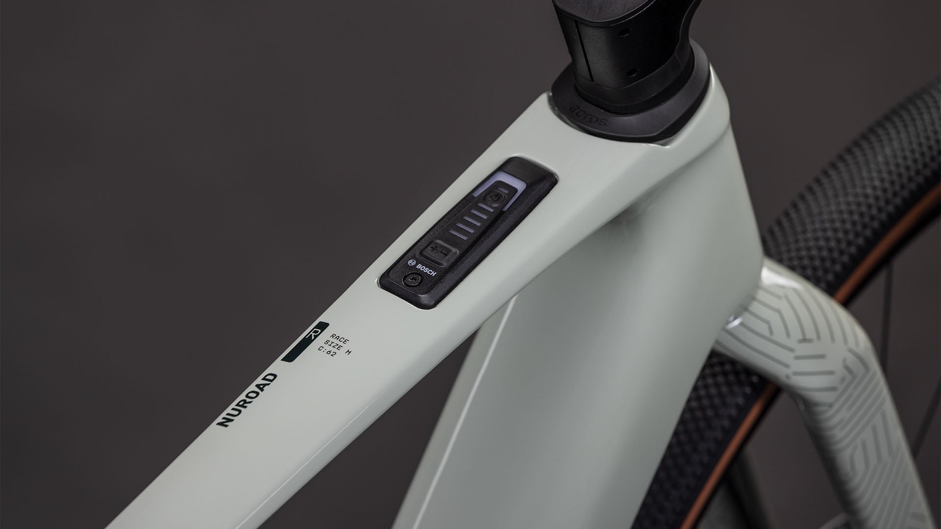 Produktbild: Cube Nuroad Hybrid C:62 Race 400X reedbeige´n´black, Detailaufnahme 01