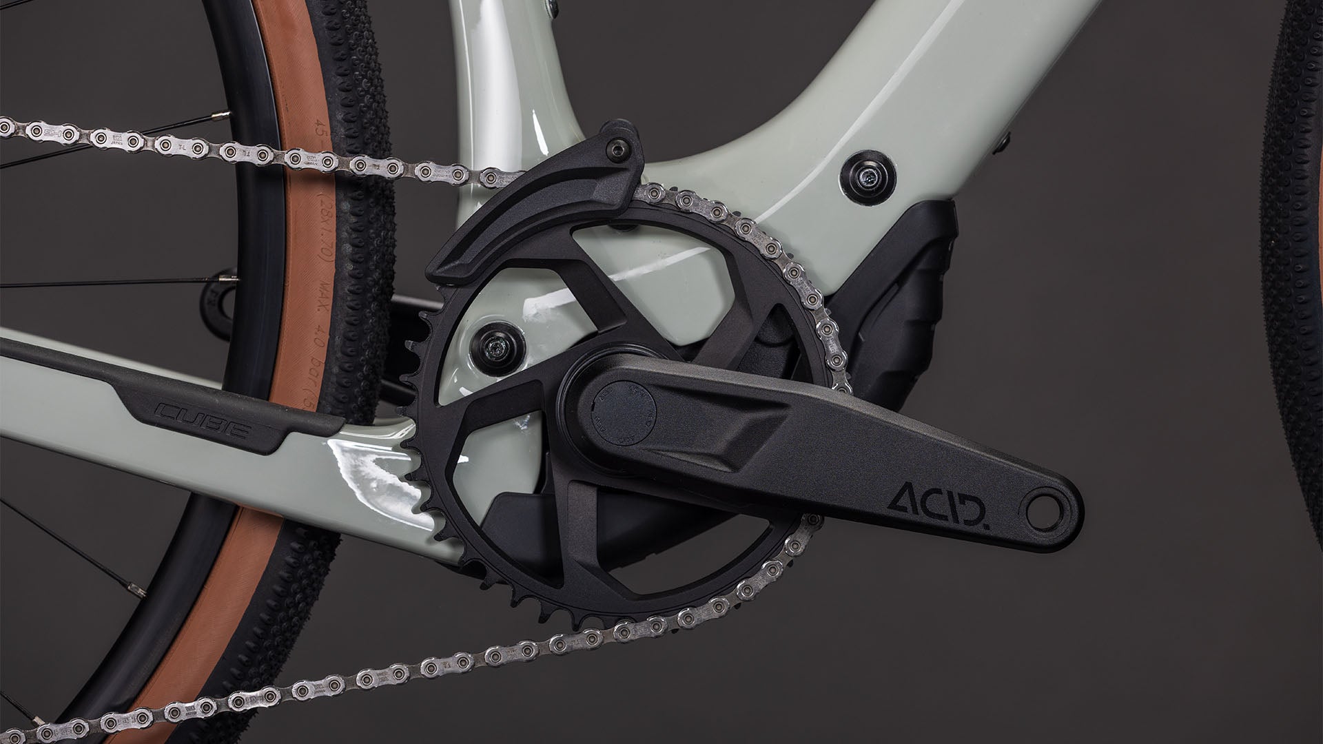 Produktbild: Cube Nuroad Hybrid C:62 Race 400X reedbeige´n´black, Detailaufnahme 03