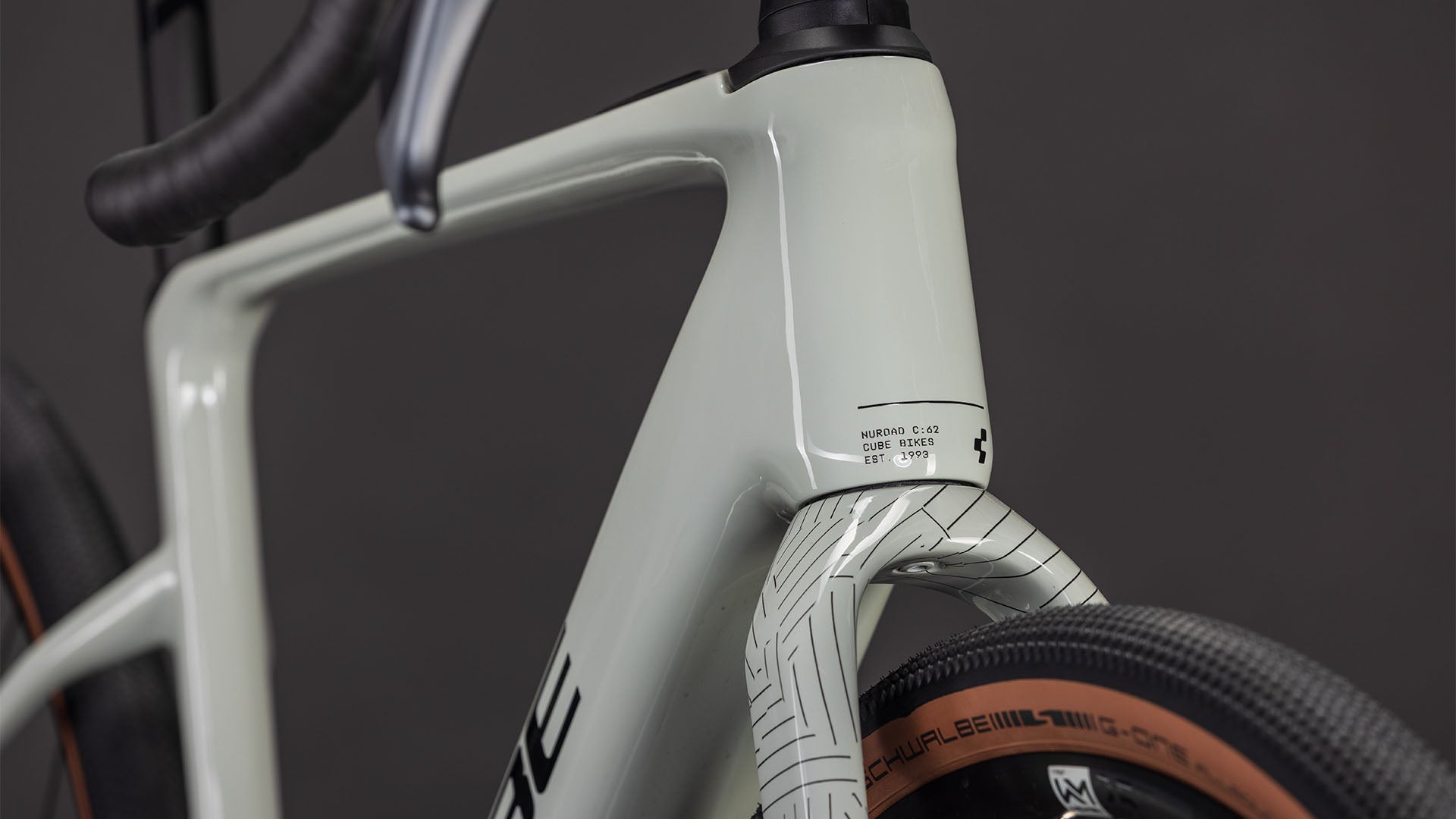 Produktbild: Cube Nuroad Hybrid C:62 Race 400X reedbeige´n´black, Detailaufnahme 05