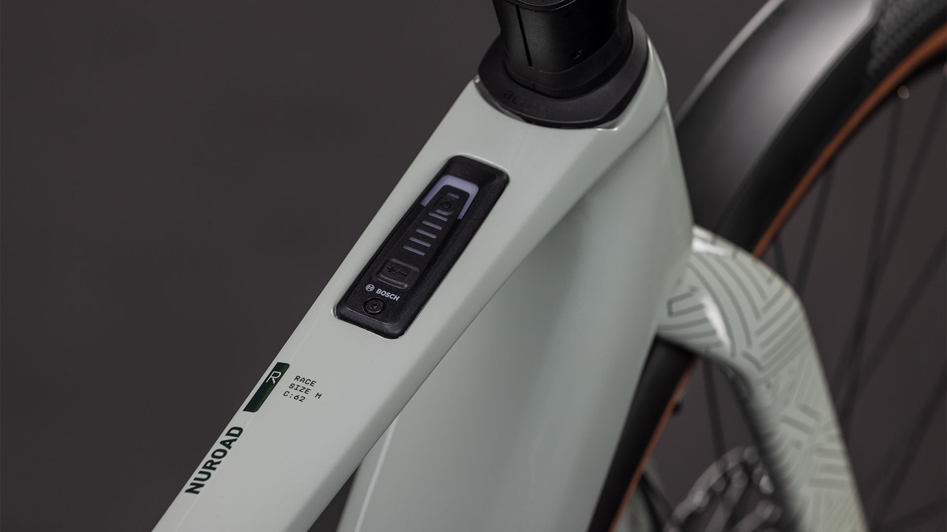 Produktbild: Cube Nuroad Hybrid C:62 Race 400X FE reedbeige´n´black, Detailaufnahme 01