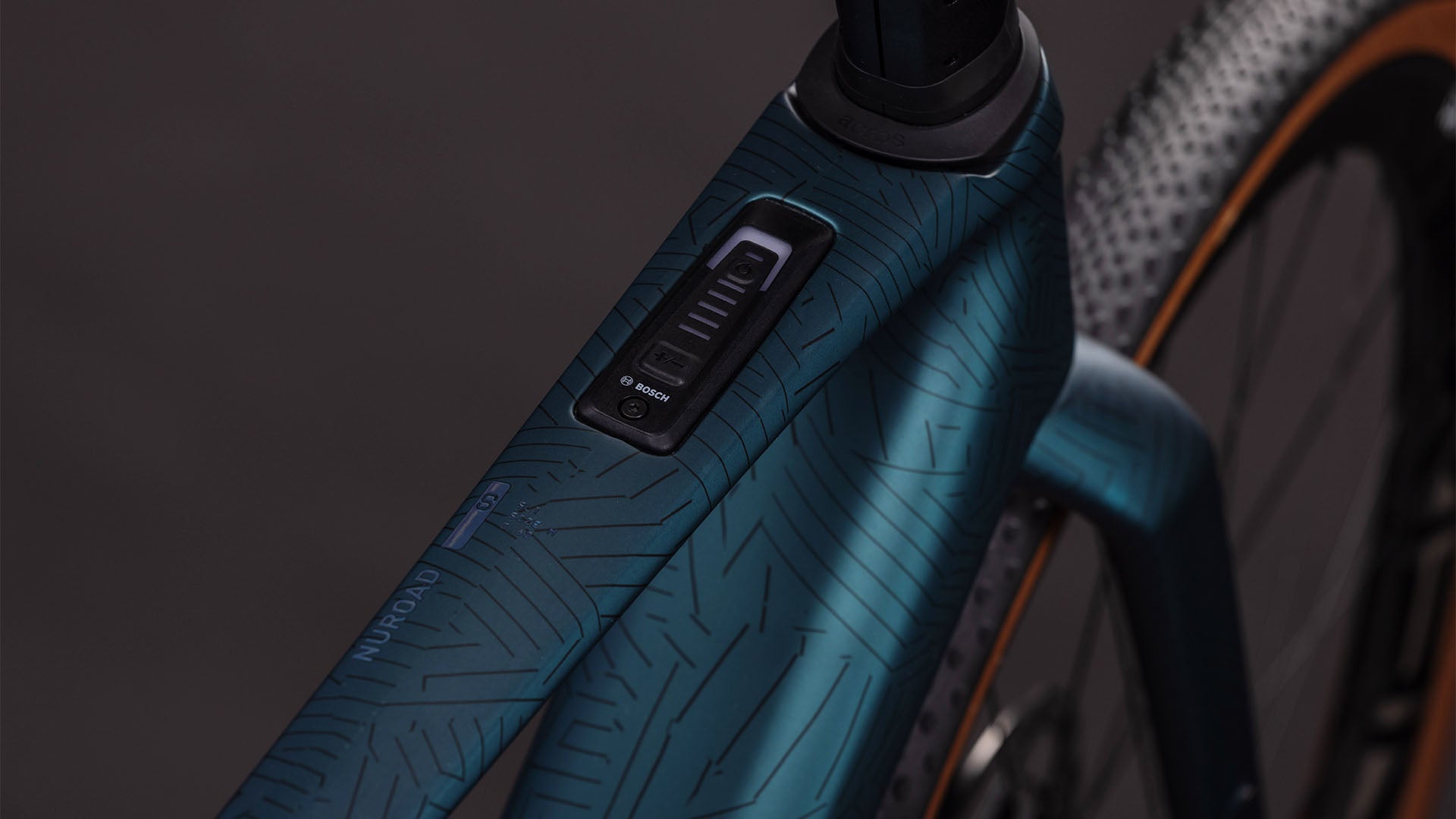 Produktbild: Cube Nuroad Hybrid C:62 SLT 400X royalgreen´n´crisscross, Detailaufnahme 01