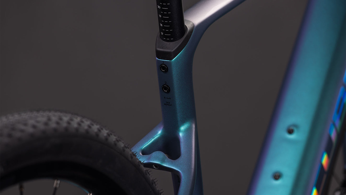 Produktbild: Cube Nulane Hybrid C:62 SLX 400X polarlight´n´prism, Detailaufnahme 04