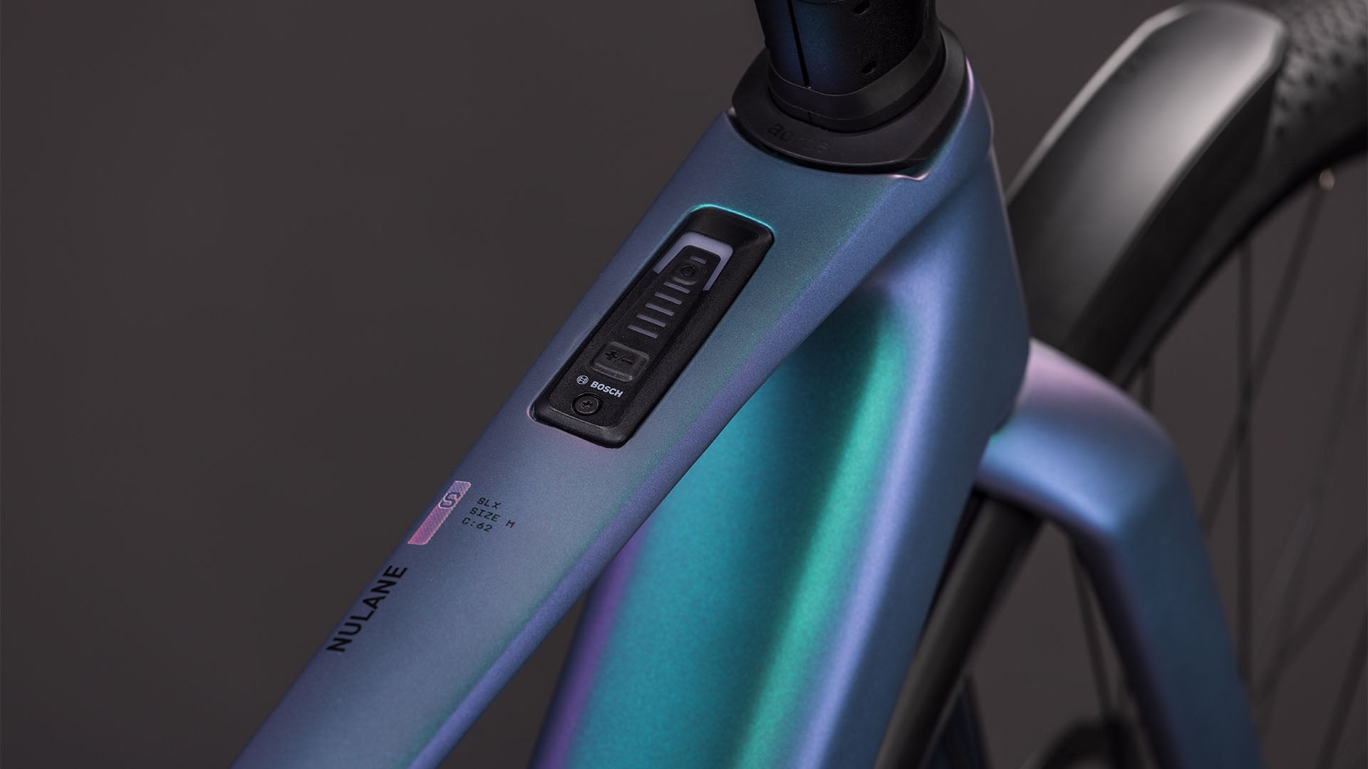 Produktbild: Cube Nulane Hybrid C:62 SLX 400X FE polarlight´n´prism, Detailaufnahme 01