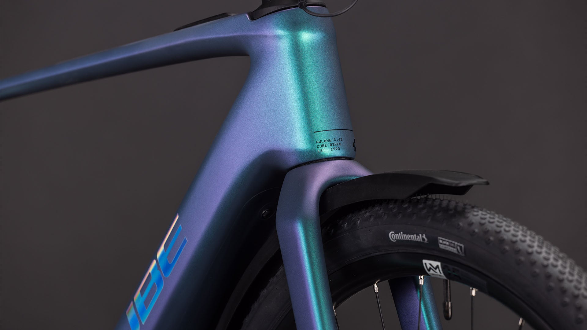 Produktbild: Cube Nulane Hybrid C:62 SLX 400X FE polarlight´n´prism, Detailaufnahme 05