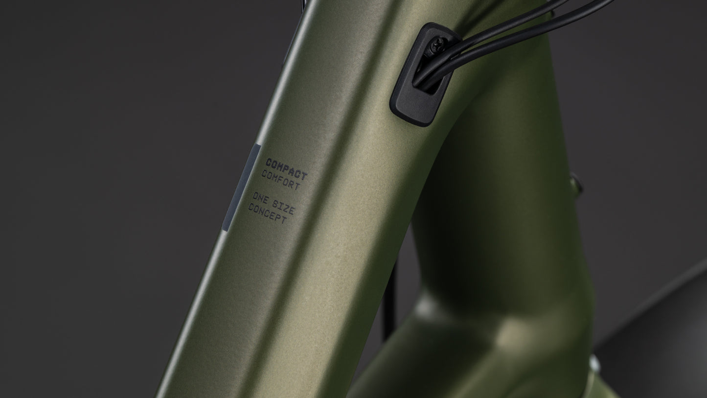 Produktbild: Cube Compact Hybrid Comfort 545 reedgreen´n´reflex, Detailaufnahme 01
