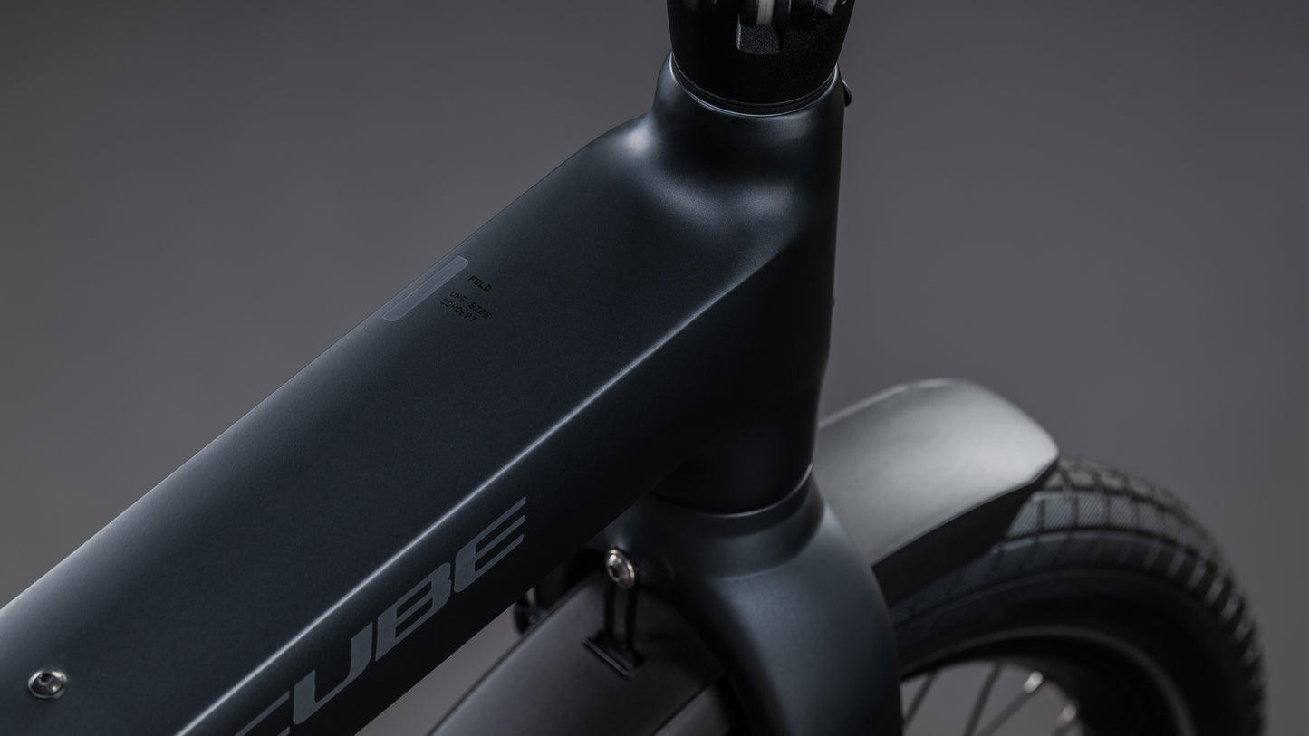 Produktbild: Cube Fold Hybrid 545 coal´n´reflex, Detailaufnahme 01