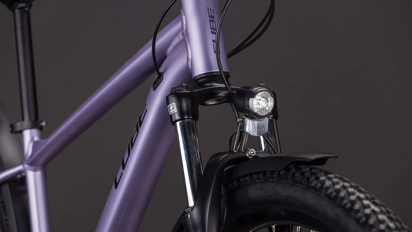 Produktbild: Cube Aim ONE FE lightpurple´n´chrome, Detailaufnahme 06