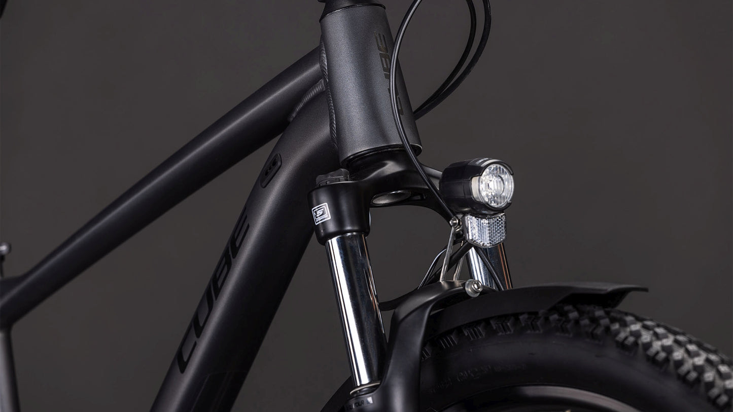 Produktbild: Cube Aim Pro FE slateblack´n´black, Detailaufnahme 06