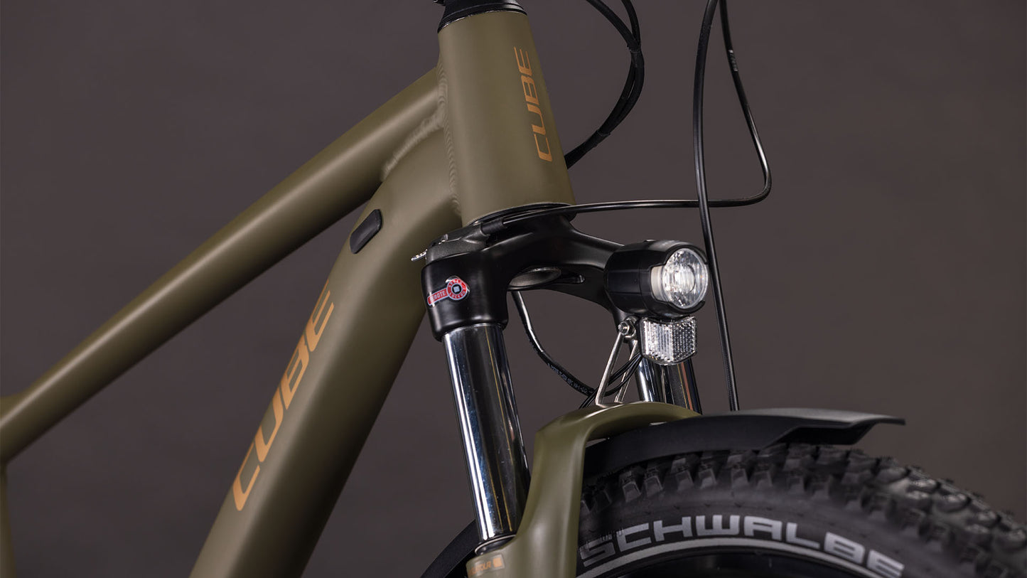 Produktbild: Cube Aim SLX FE dustyolive´n´gold, Detailaufnahme 05