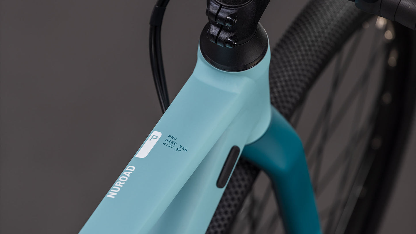 Produktbild: Cube Nuroad Rookie Pro tealgrey´n´teal, Detailaufnahme 01