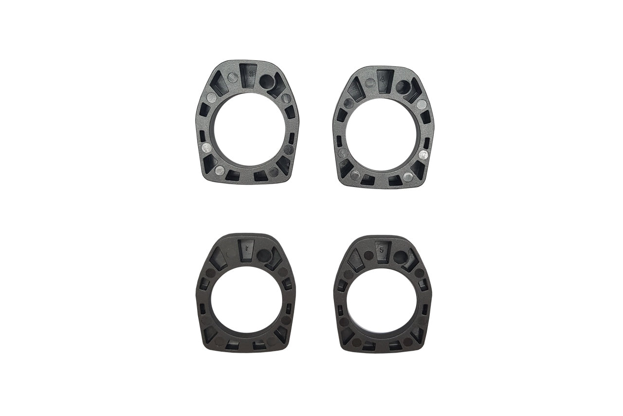 vorbau cube stereo hybrid CUBE Spacer Asymmetrisch Vorbau Hybrid schwarz