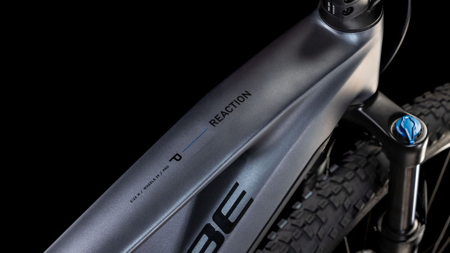 Produktbild: Cube Reaction Hybrid Pro 800 metallicgrey´n´black, Detailaufnahme 01