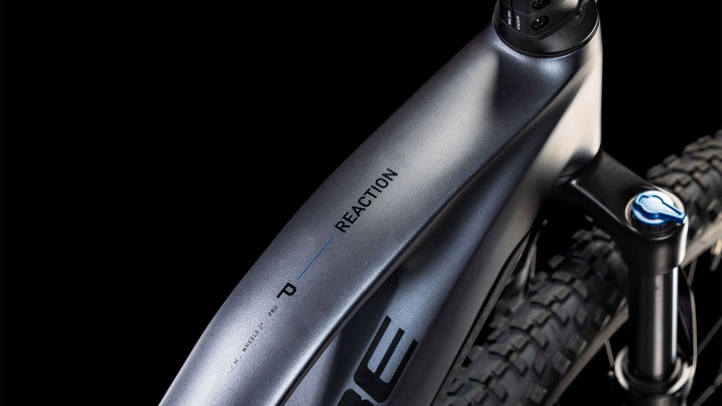 Produktbild: Cube Reaction Hybrid Pro 800 metallicgrey´n´black, Detailaufnahme 01