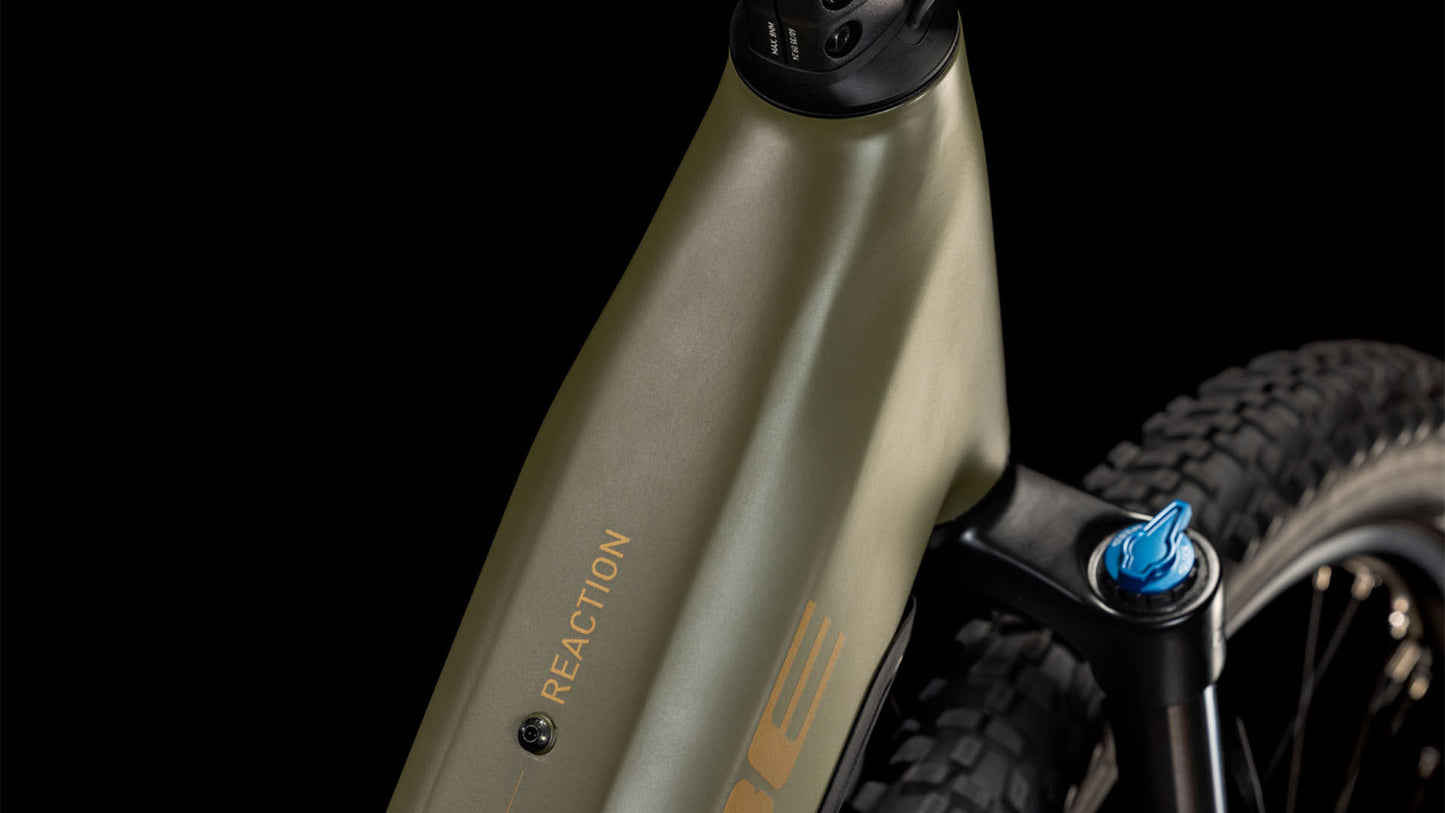 Produktbild: Cube Reaction Hybrid Pro 800 dustyolive´n´gold, Detailaufnahme 01