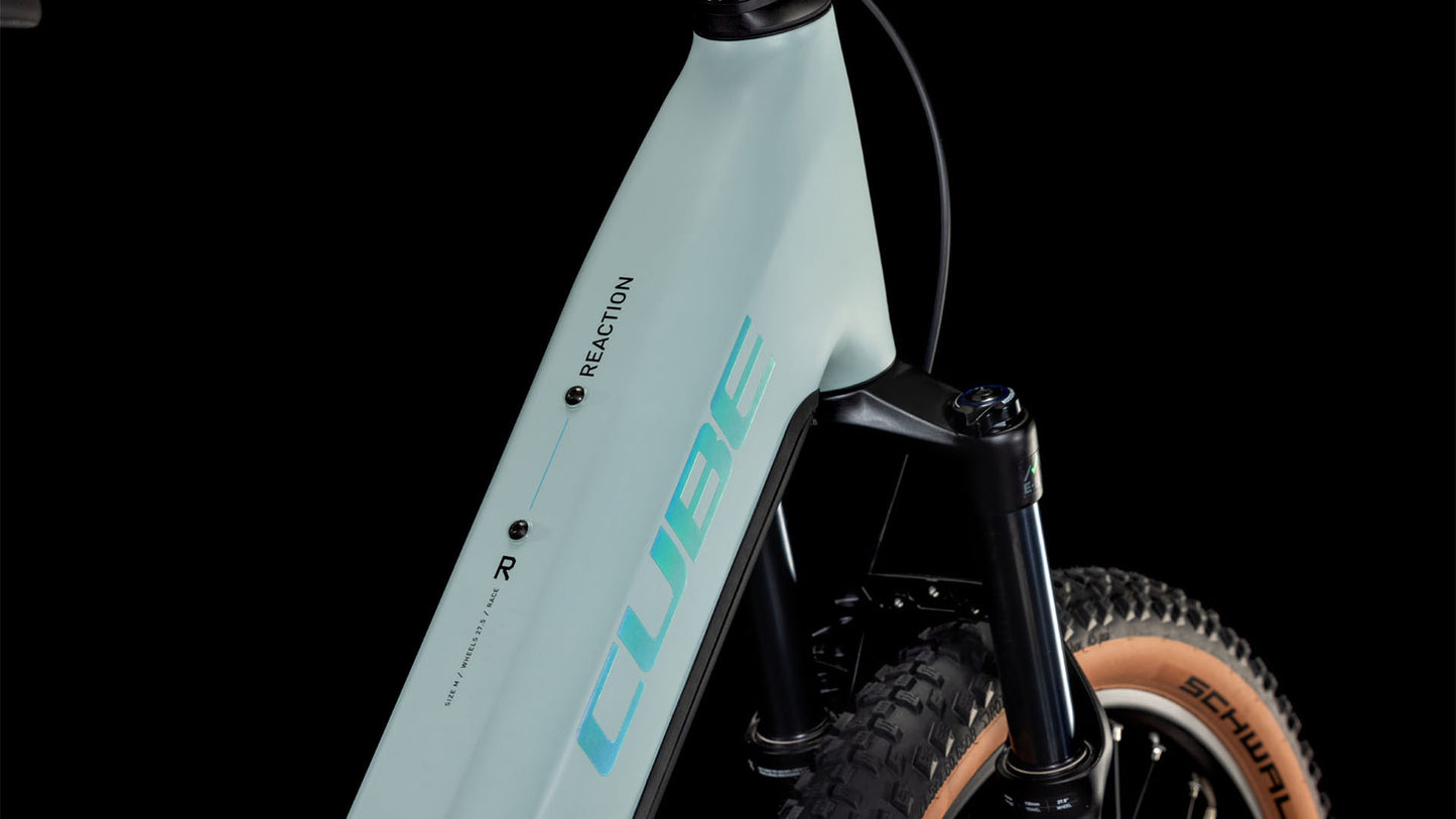 Produktbild: Cube Reaction Hybrid Race 800 desertgreen´n´prism, Detailaufnahme 01