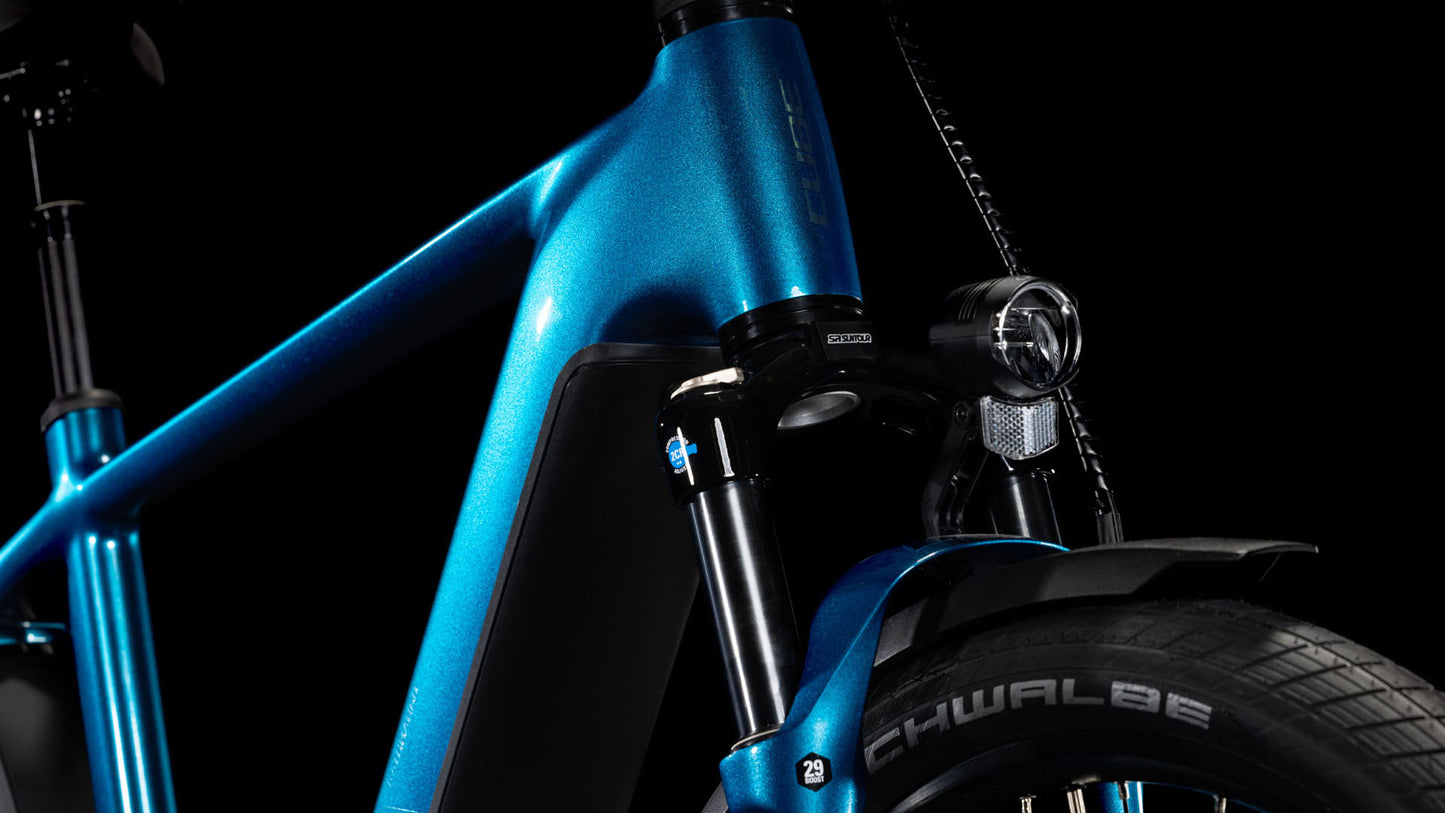 Cube Kathmandu Hybrid EX 800 electricblue´n´chrome 2025