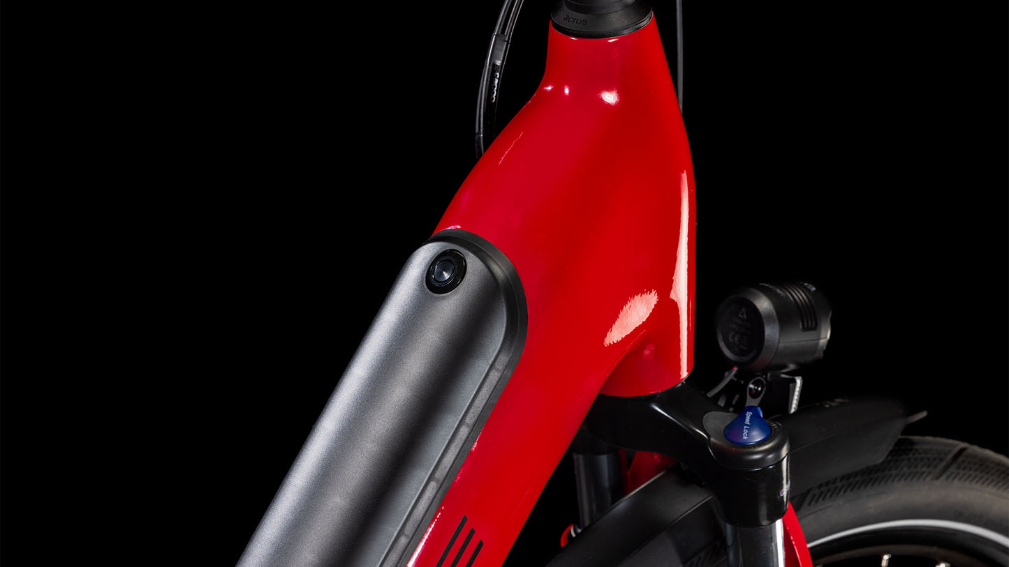 Produktbild: Cube Supreme Hybrid Comfort Pro 625 firered´n´black, Detailaufnahme 01