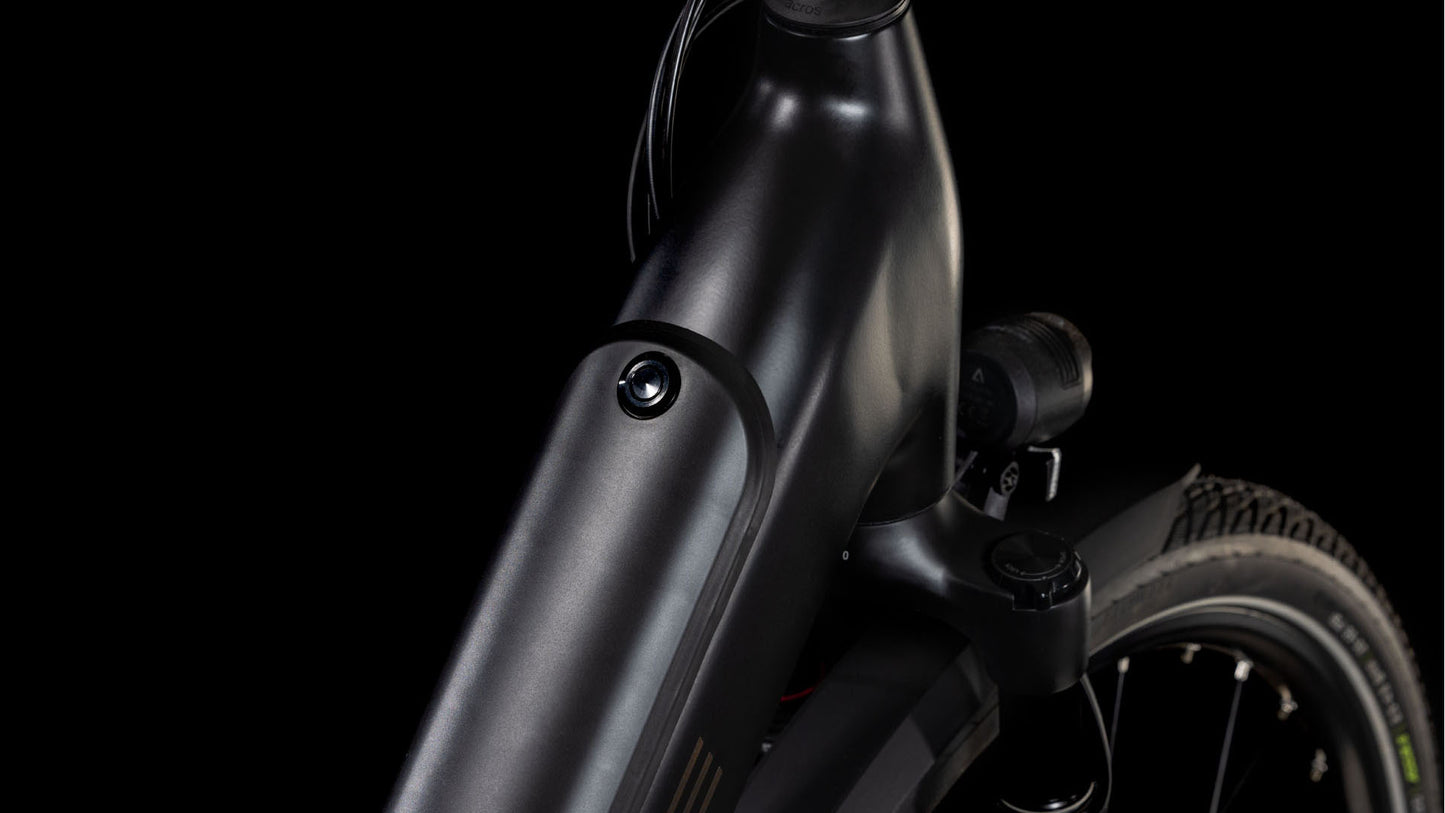 Produktbild: Cube Supreme Hybrid Comfort SLX 625 black´n´metal, Detailaufnahme 01