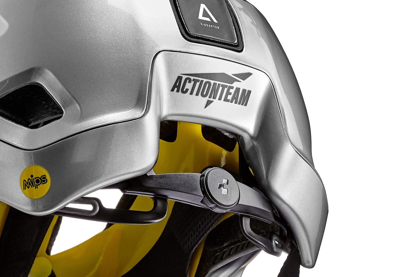 CUBE Helm STROVER X Actionteam blue´n´grey