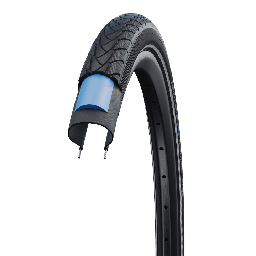SCHWALBE MARATHON PLUS SG black-reflex 47-622 B/B+RT