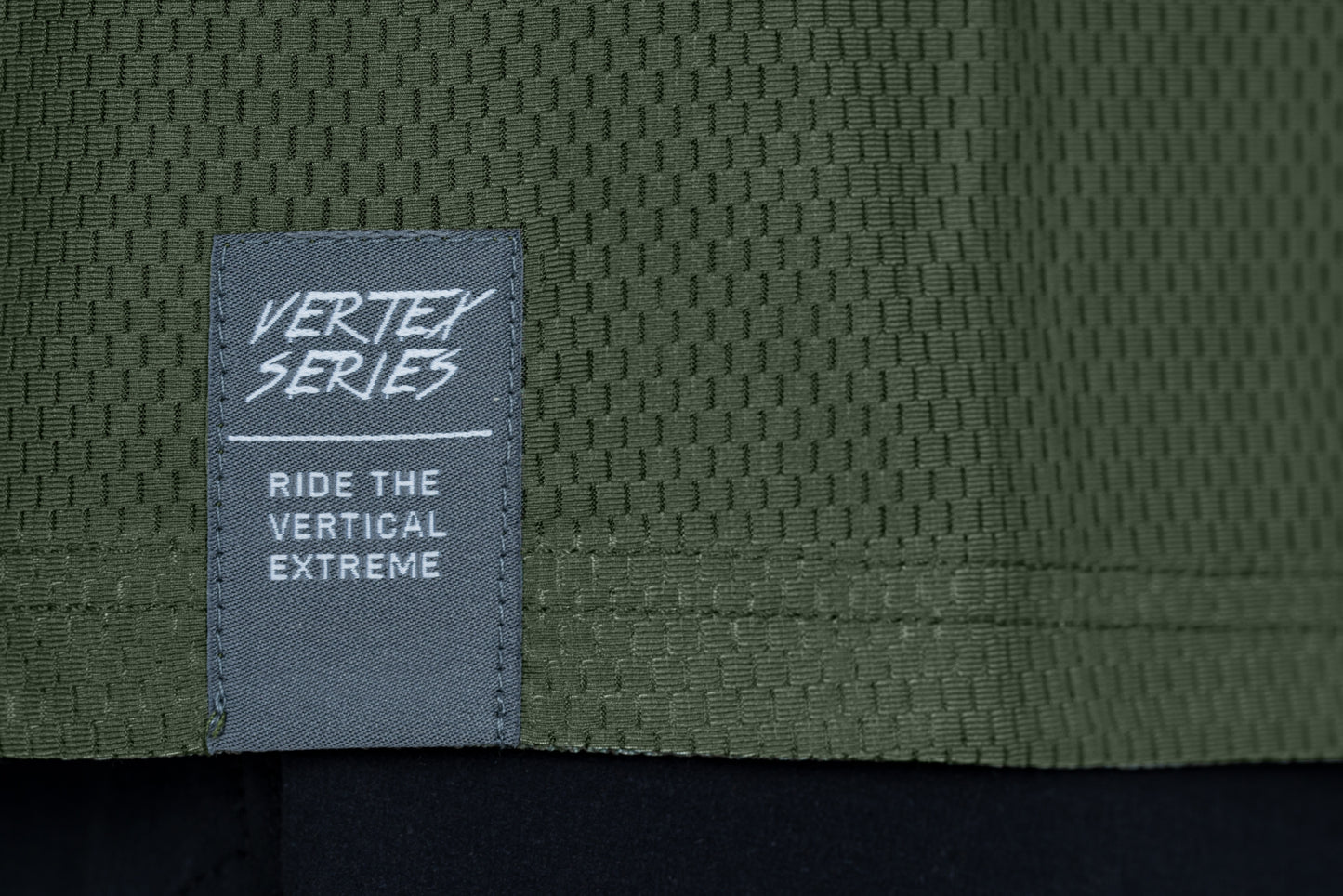 CUBE VERTEX Rundhalstrikot TM langarm olive´n´grey S