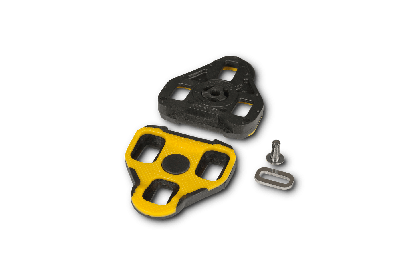 RFR Cleats Look Keo 0° yellow´n´black