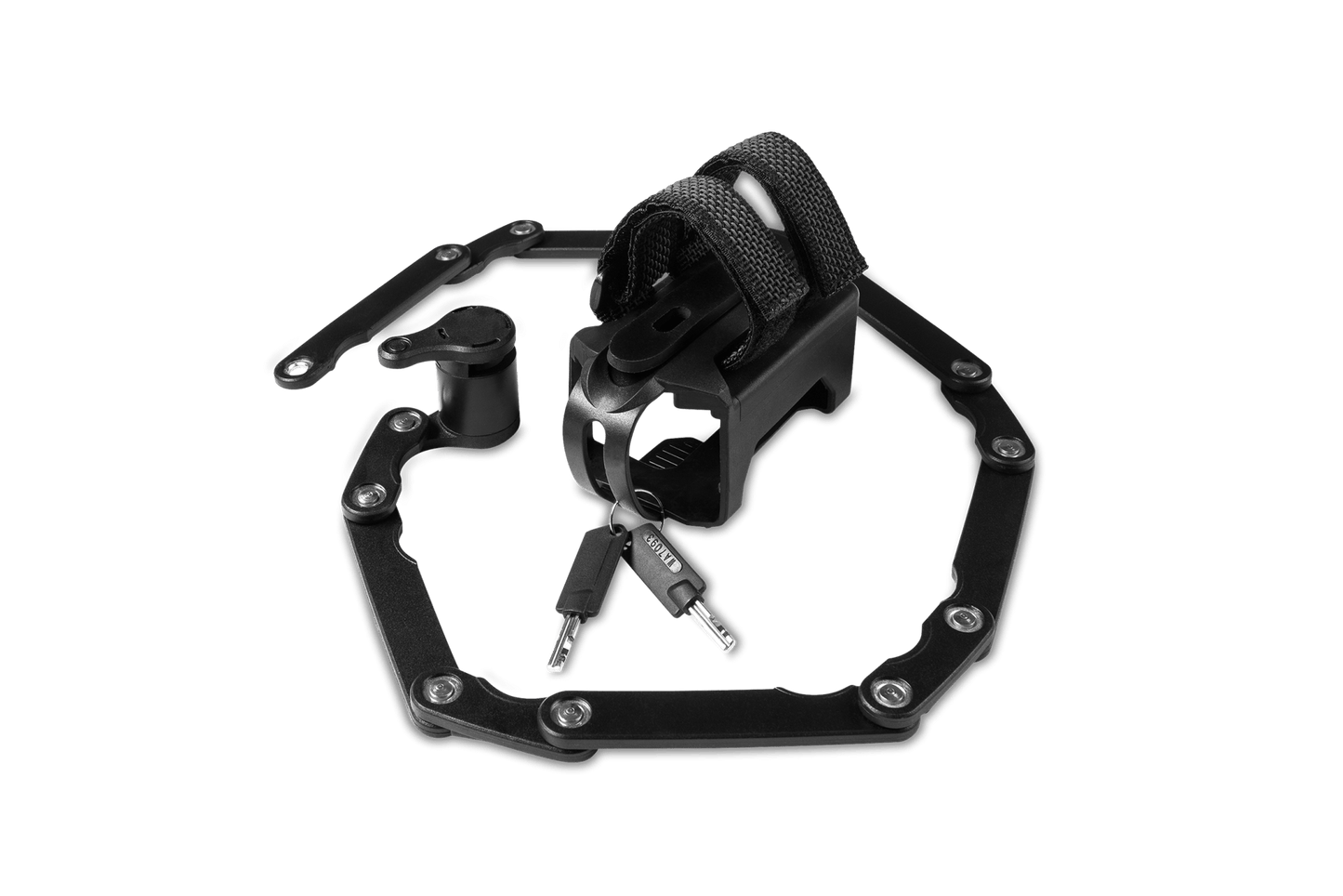 RFR Faltschloss black L