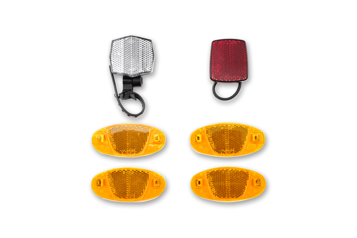 RFR Reflektorset für Lenker-/Sattelstütze (StVZO)