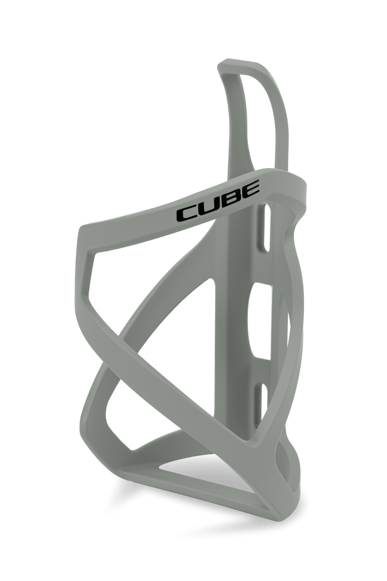 CUBE Flaschenhalter HPP Left-Hand Sidecage matt swampgrey´n´glossy black