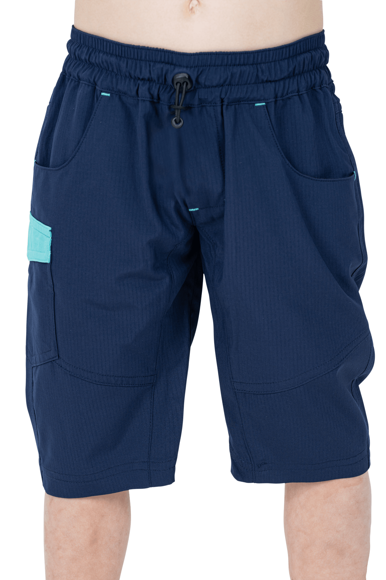 CUBE TEAMLINE Baggy Shorts ROOKIE blue´n´mint (98/104) XS