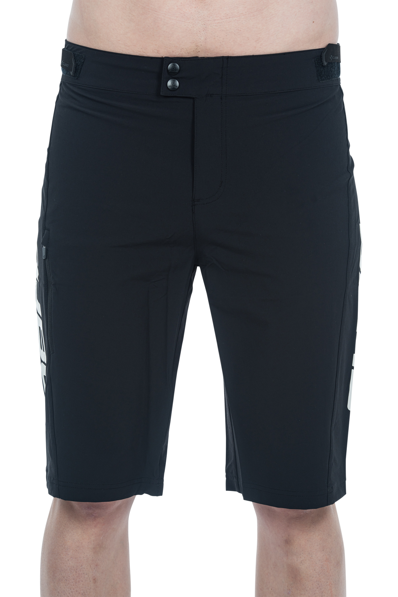 CUBE BLACKLINE Baggy Shorts black