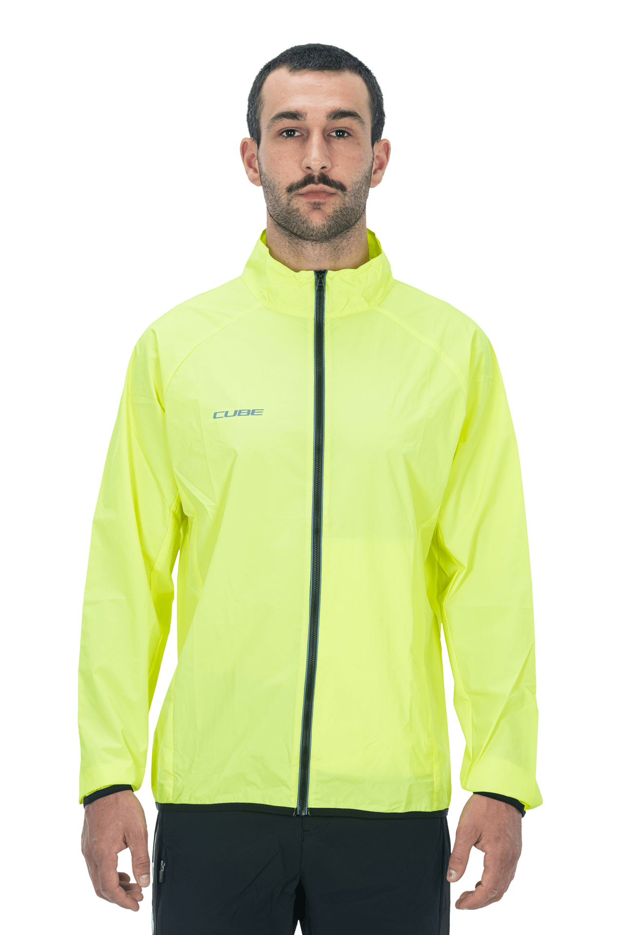 CUBE ATX Windjacke CMPT neon yellow L