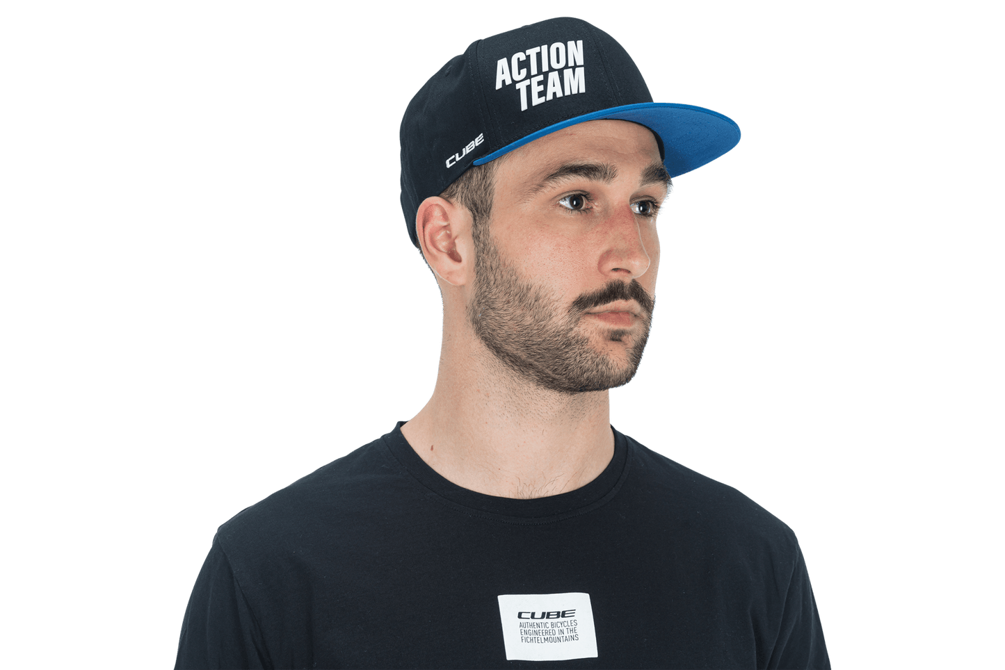 CUBE Freeride Cap X Actionteam grey´n´blue