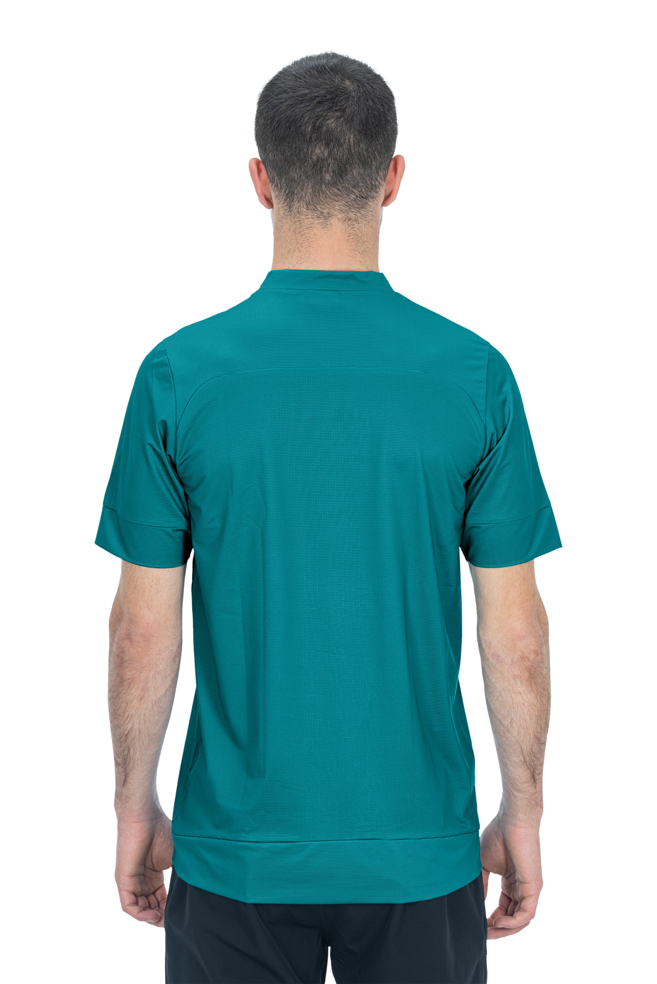 CUBE ATX Rundhalstrikot kurzarm light blue L