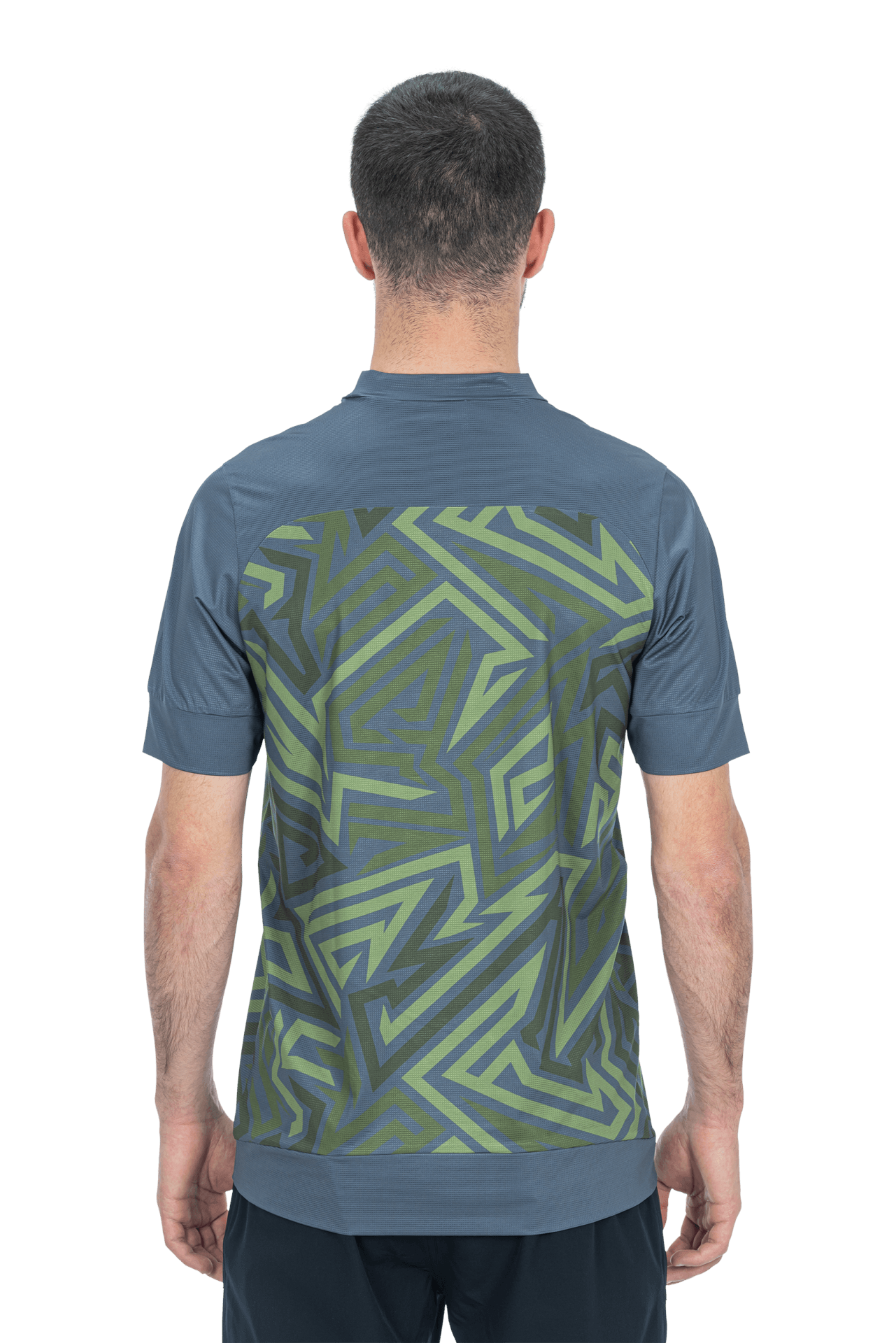 CUBE ATX Rundhalstrikot TM kurzarm olive´n´grey M