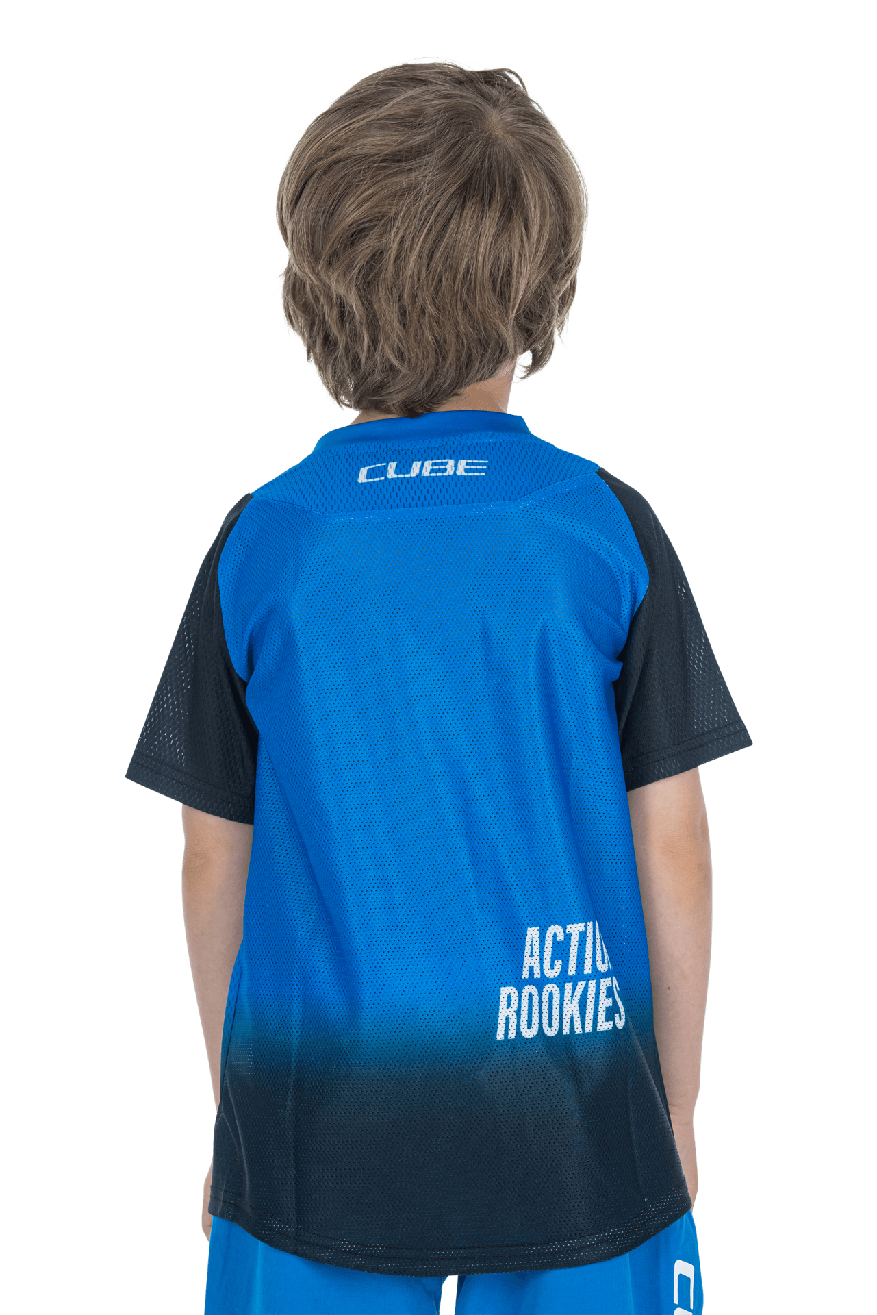 CUBE VERTEX Trikot ROOKIE X Actionteam kurzarm black´n´blue XS (98/104)