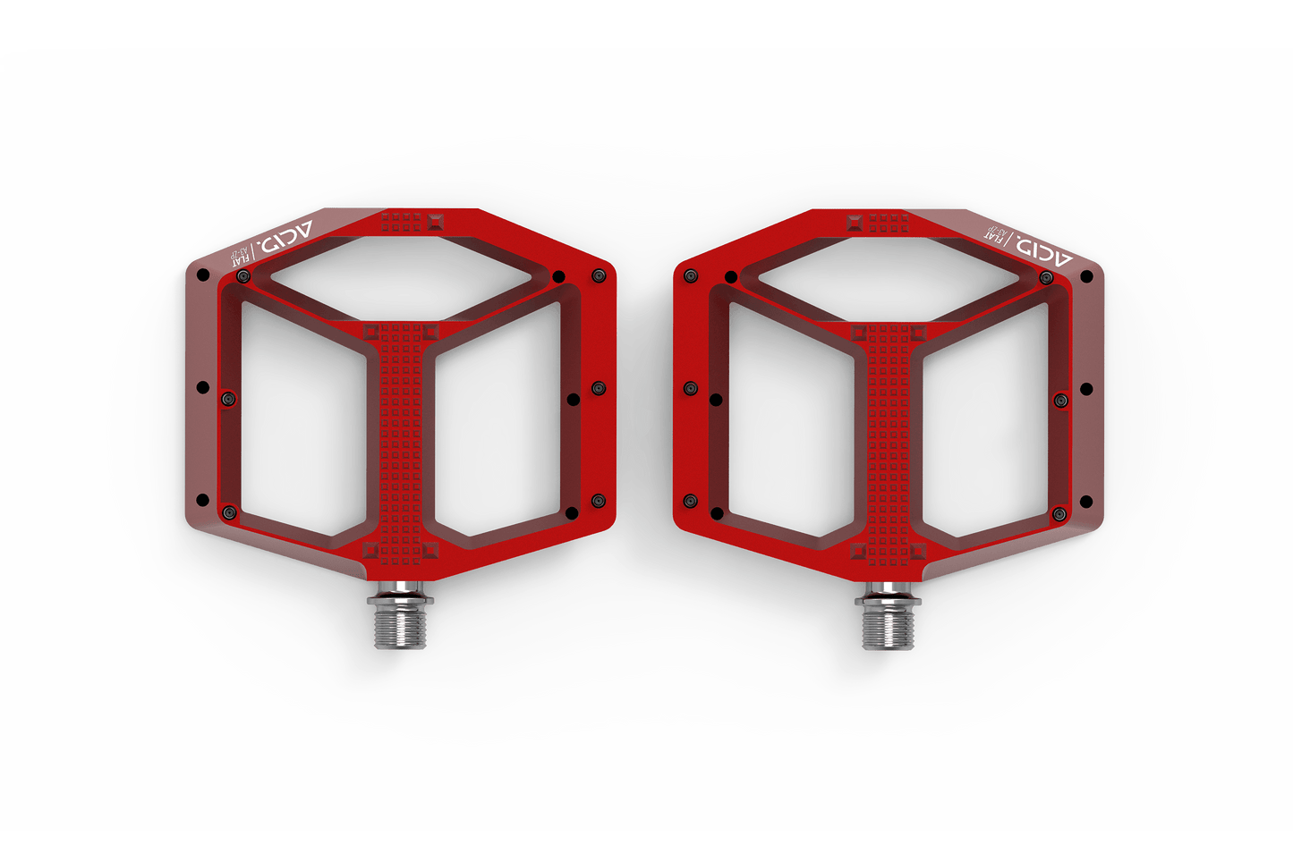 ACID Pedale FLAT A3-ZP red