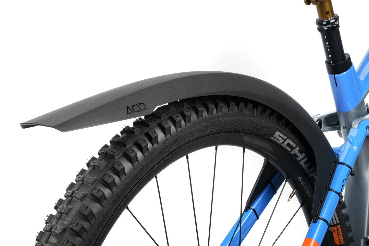 ACID Schutzblech MUD BLOCKER hinten lang black