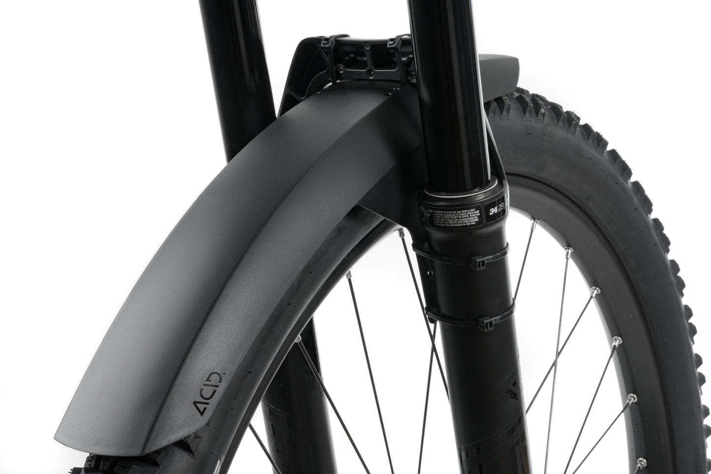 ACID Schutzblech MUD BLOCKER vorne lang black