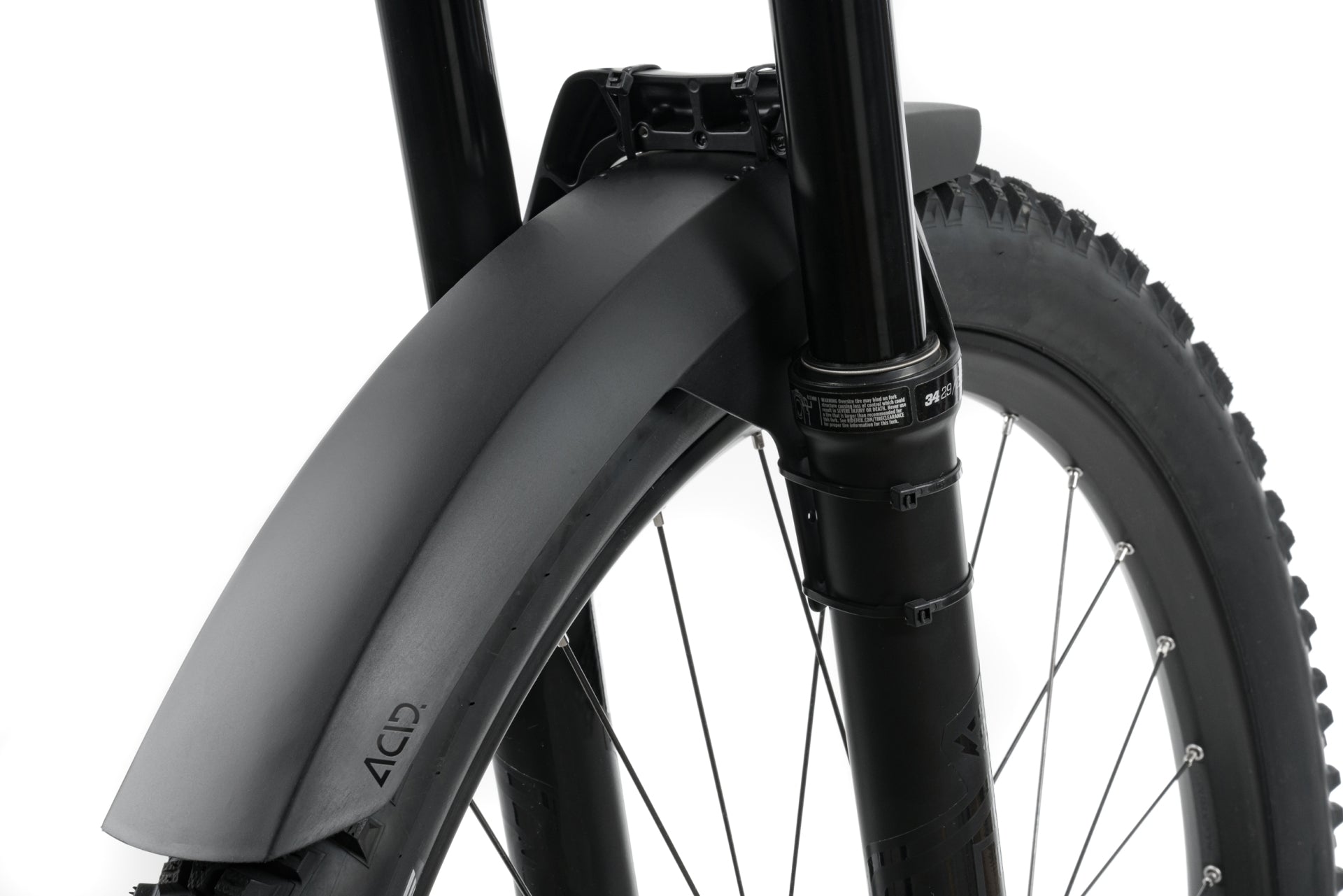ACID Schutzblech MUD BLOCKER vorne lang black
