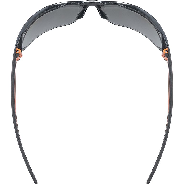 UVEX Sportstyle 204 black orange/mir.silver