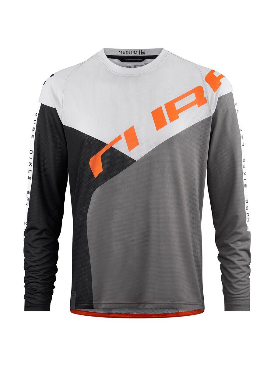 CUBE EDGE Rundhalstrikot langarm